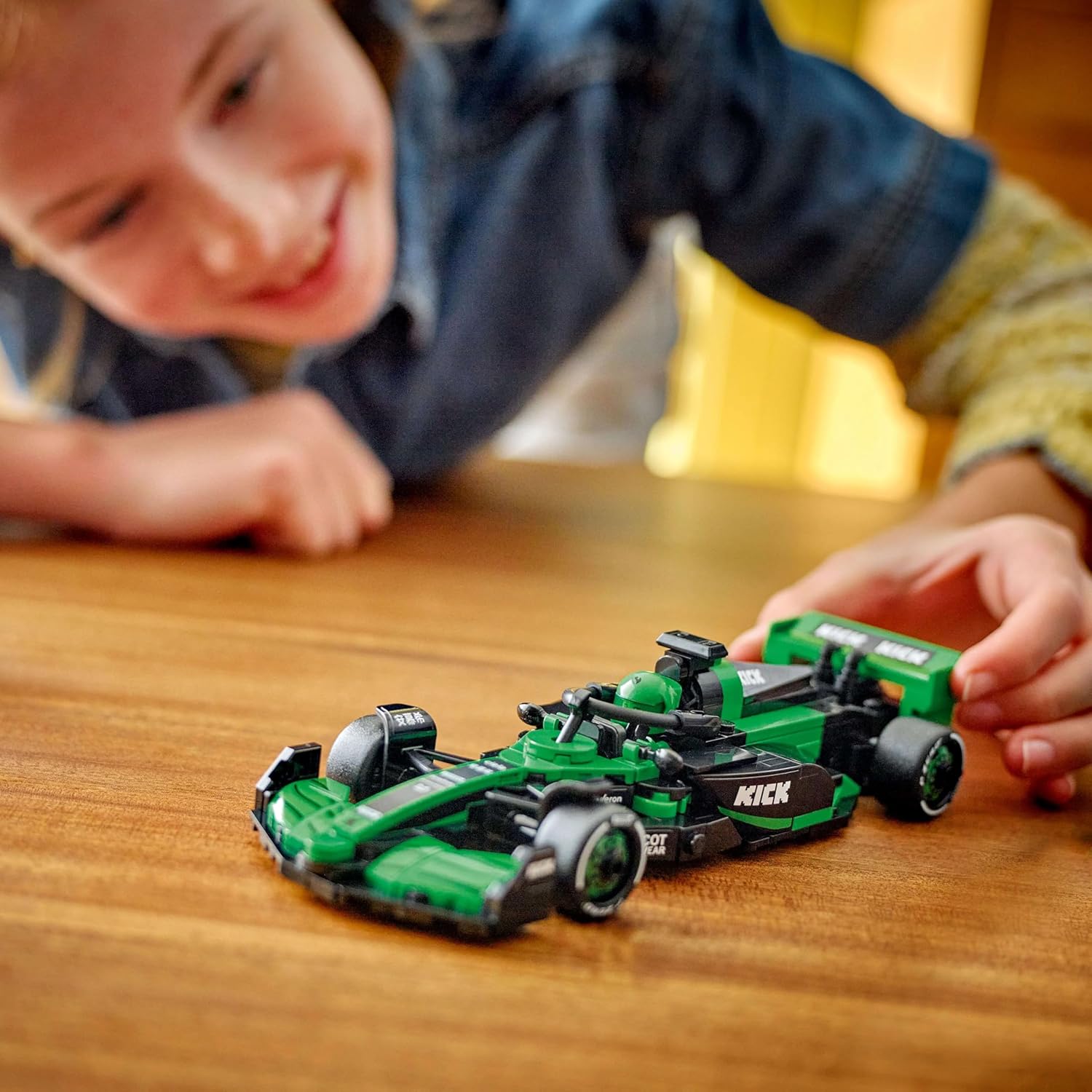LEGO Speed Champions Kick Sauber F1 Team C44 Race Car Building Kit For Ages 10+