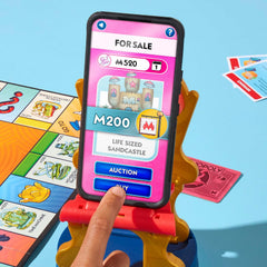 Monopoly App Banking Links to Smart Devices, 2-6 Player Family Board Game for Kids & Adults Ages 8+