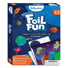 Skillmatics Foil Fun Up In Space - Art & Craft DIY Activity Kits for Ages 4 to 9 Years