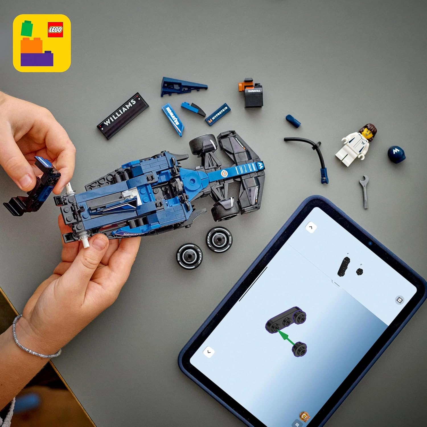 Buy LEGO Speed Champions Williams Racing FW46 F1 Race Car Building