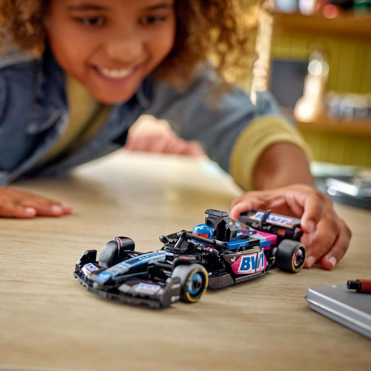 LEGO Speed Champions BWT Alpine F1 Team A524 Race Car Building Kit For Ages 10+