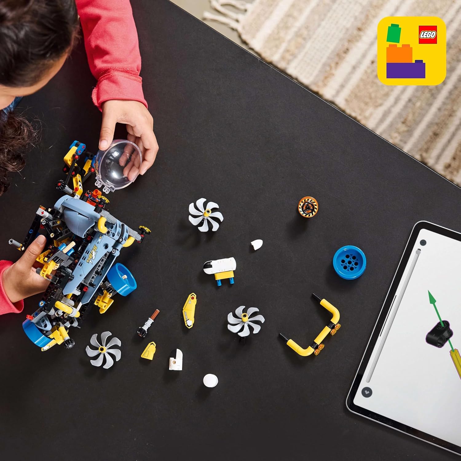 LEGO Technic Deep-Sea Research Submarine Building Kit For Ages 9+