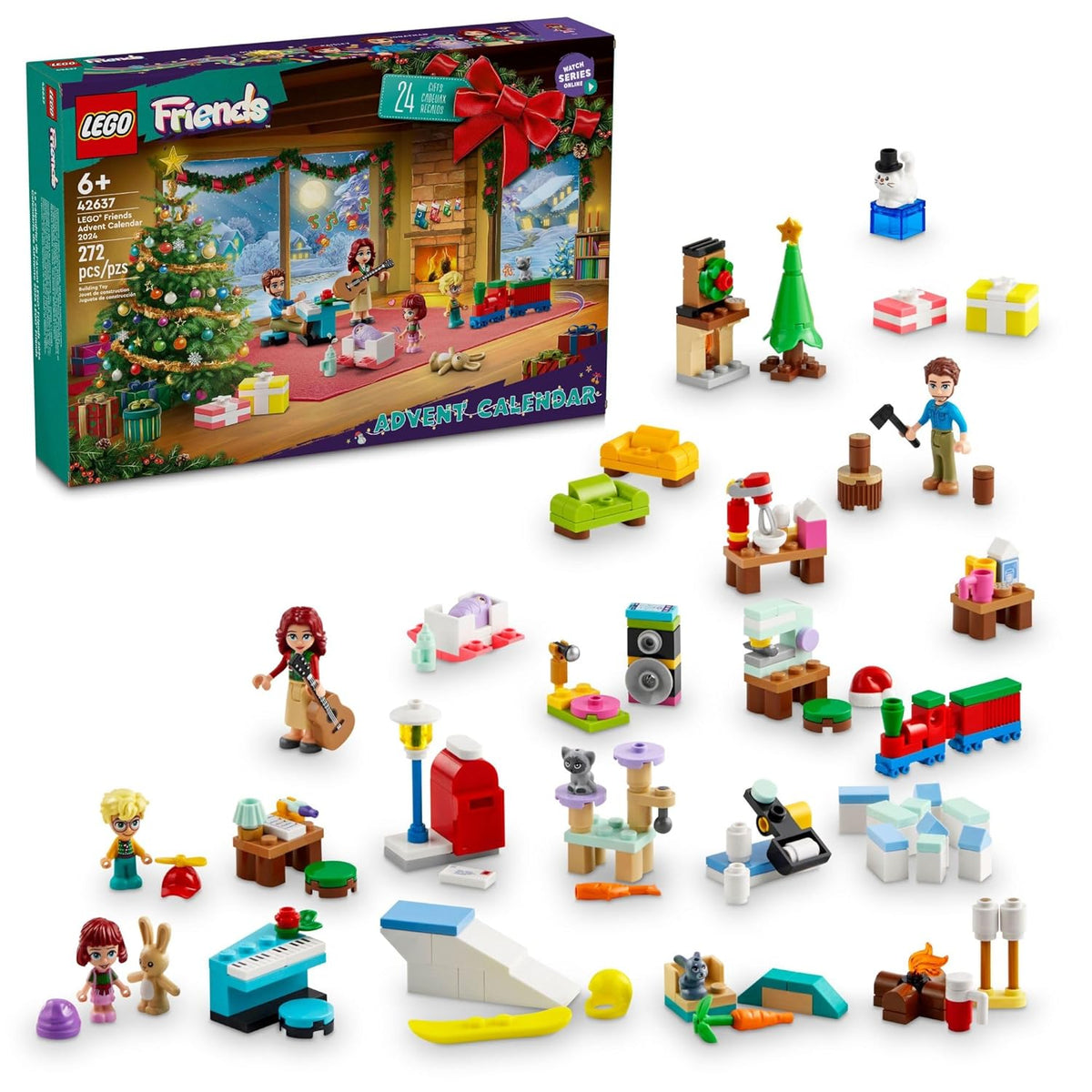LEGO Friends Advent Calendar 2024 Building Kit For Ages 6+