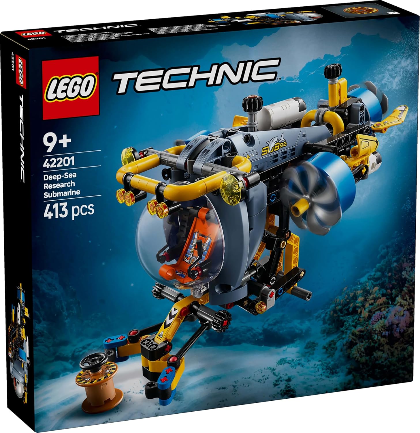 LEGO Technic Deep-Sea Research Submarine Building Kit For Ages 9+