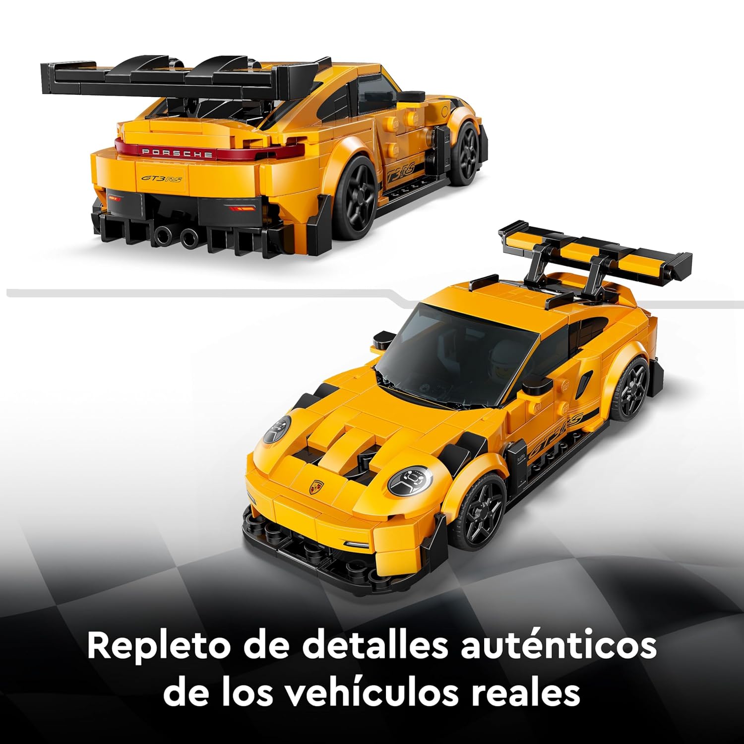 LEGO Speed Champions Porsche 911 GT3 RS Super Car Building Kit For Ages 9 Years & Up