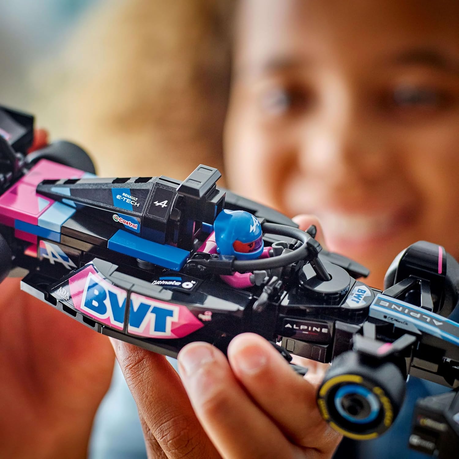 LEGO Speed Champions BWT Alpine F1 Team A524 Race Car Building Kit For Ages 10+