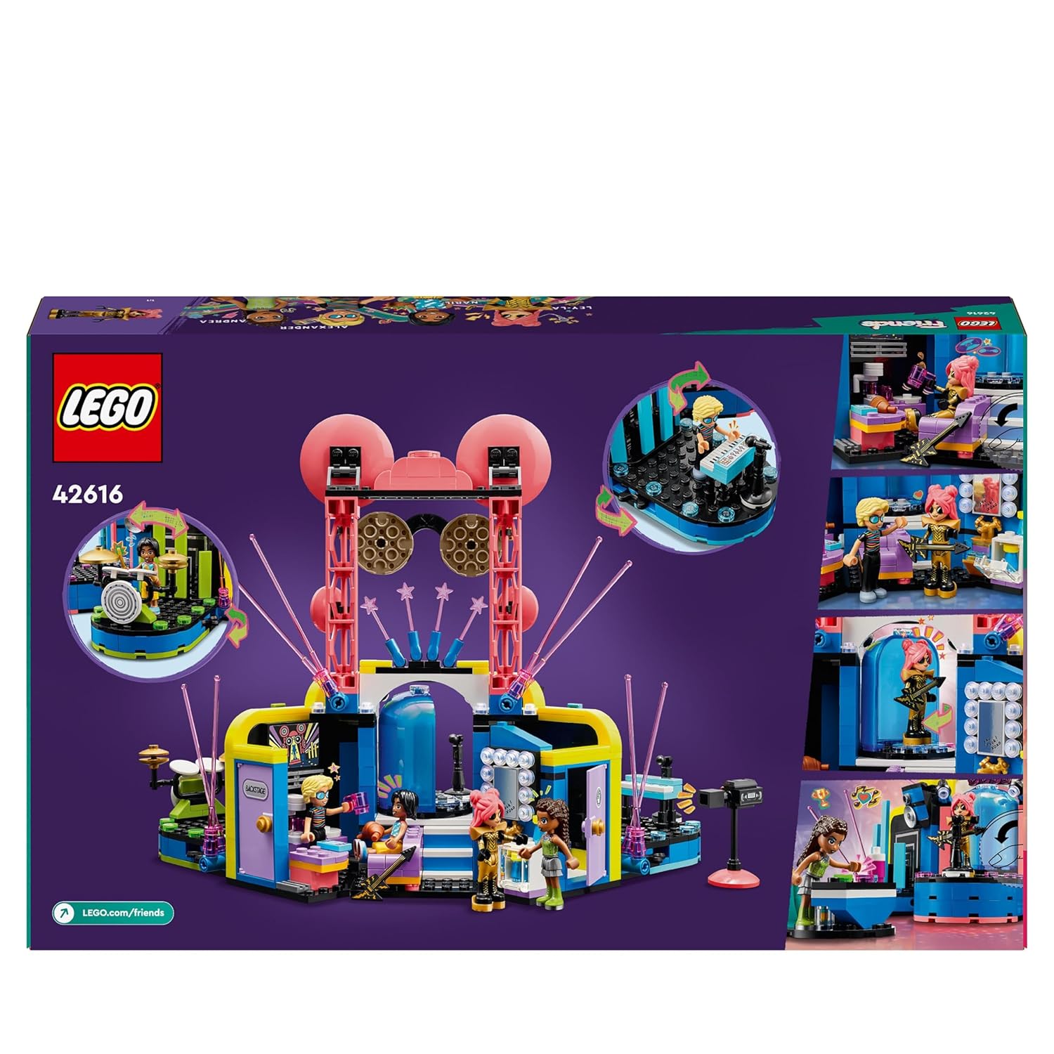 LEGO Friends Heartlake City Music Talent Show Building Kit For Ages 7+