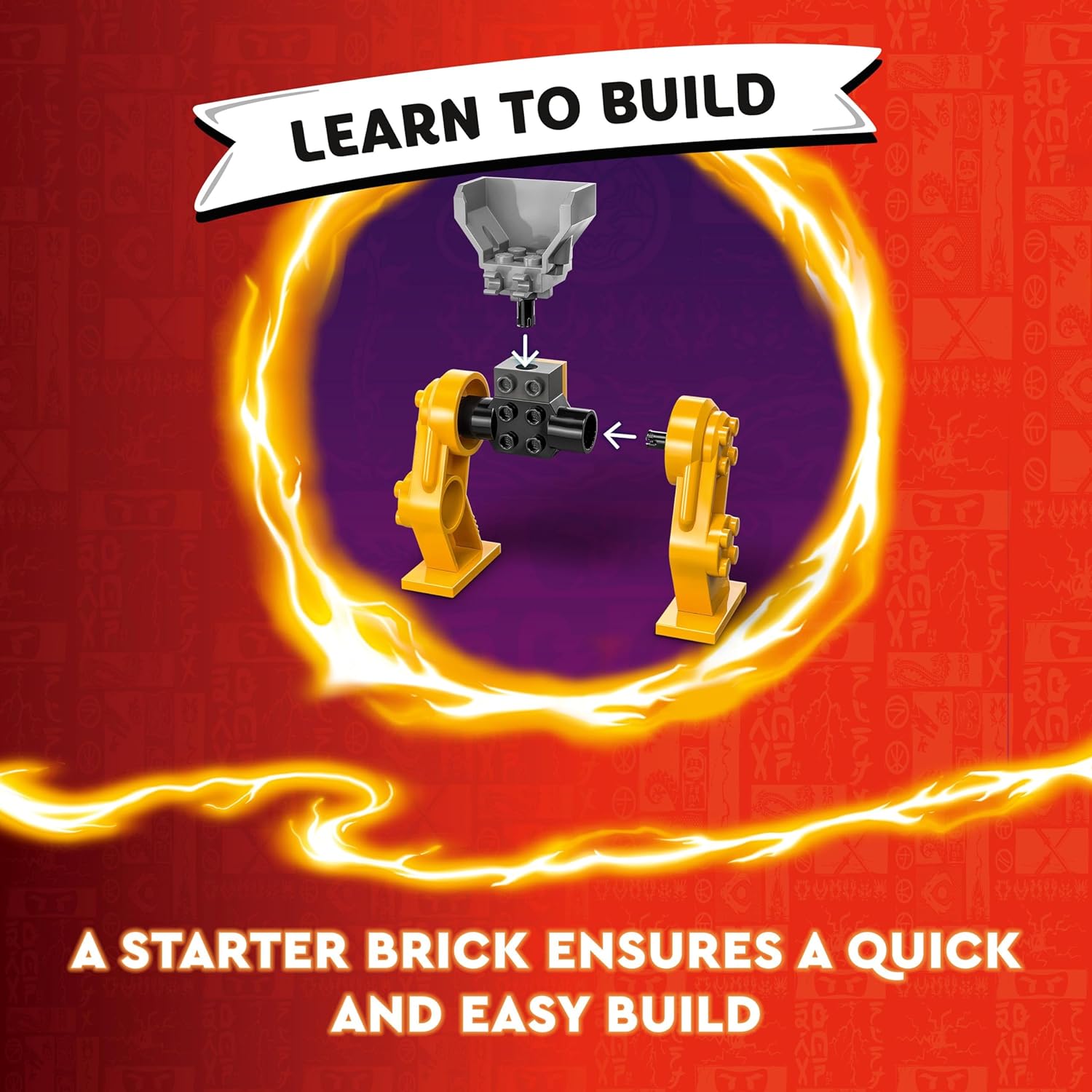 LEGO NINJAGO Arin’s Battle Mech Ninja Toy Set Building Kit for Ages 4+
