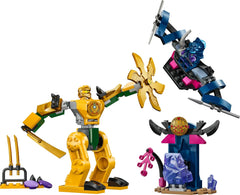 LEGO NINJAGO Arin’s Battle Mech Ninja Toy Set Building Kit for Ages 4+