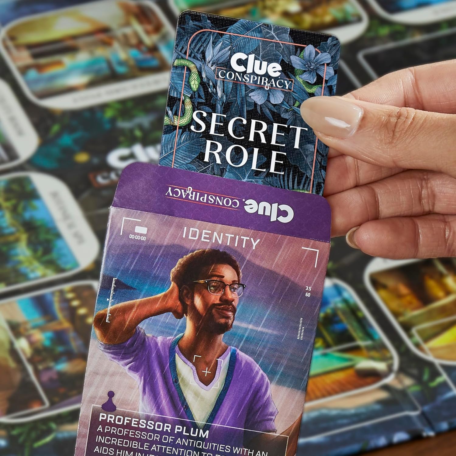 Hasbro Gaming Clue Conspiracy Secret Role Strategy Board Game for Adults and Teens Ages 14+