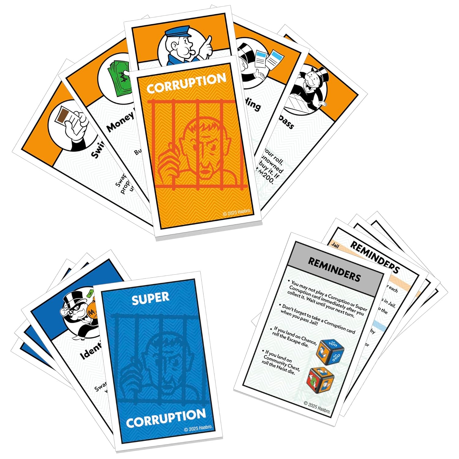 Monopoly Go to Jail Expansion | Add More Fun to Classic Monopoly Game and Play Faster For Kids Ages 8+