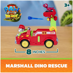PAW Patrol The Dino Film Marshall's Dino Rescue Recycler Action Car Figure For Kids 3 Years and Above
