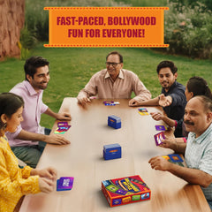 Gouda Games Bollywood Battle Trivia & Guessing Card Game For Ages 14+