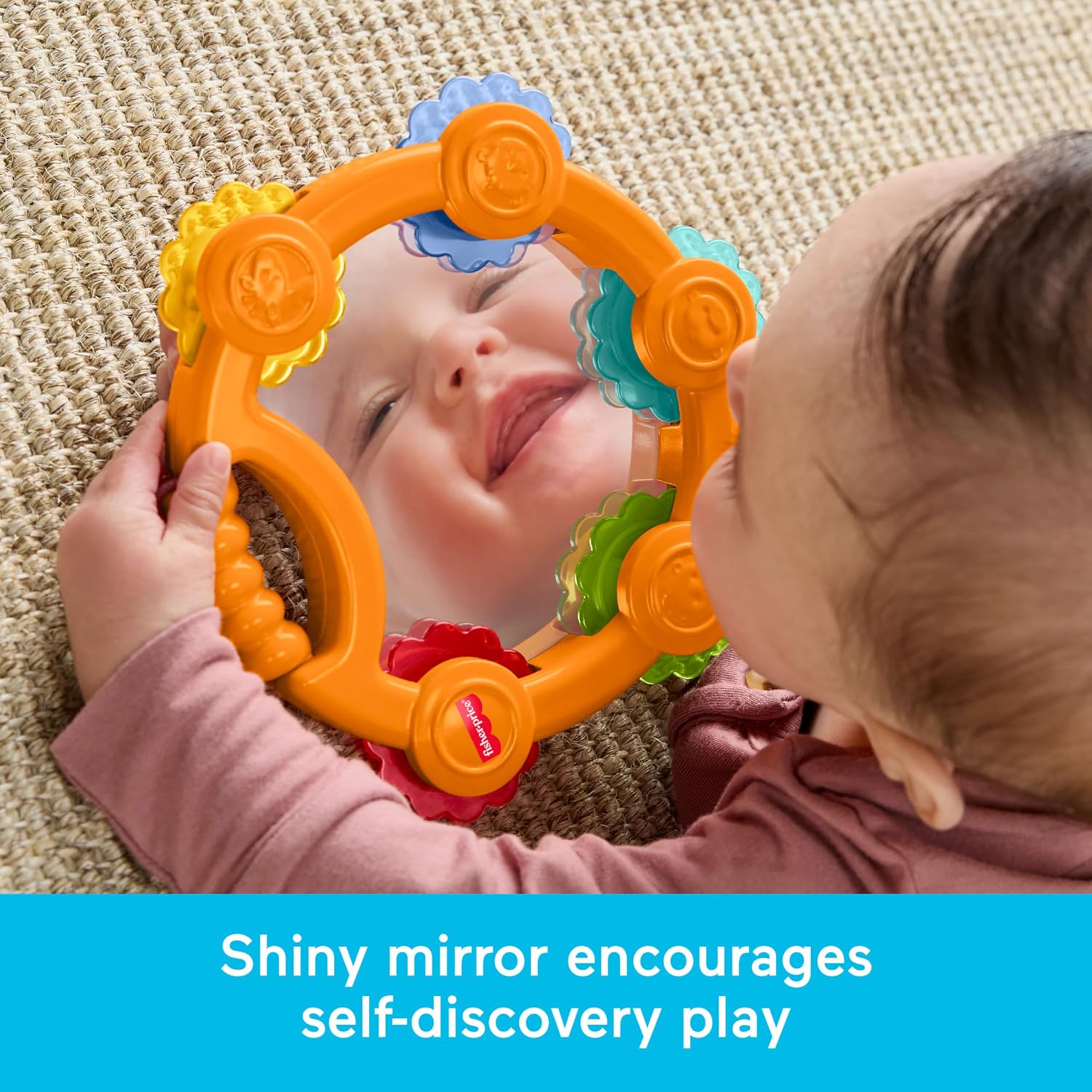 FISHER-PRICE Tambourine & Maracas Gift Set That Offers Shakin’, Rattlin’ and clackin’ Fun!