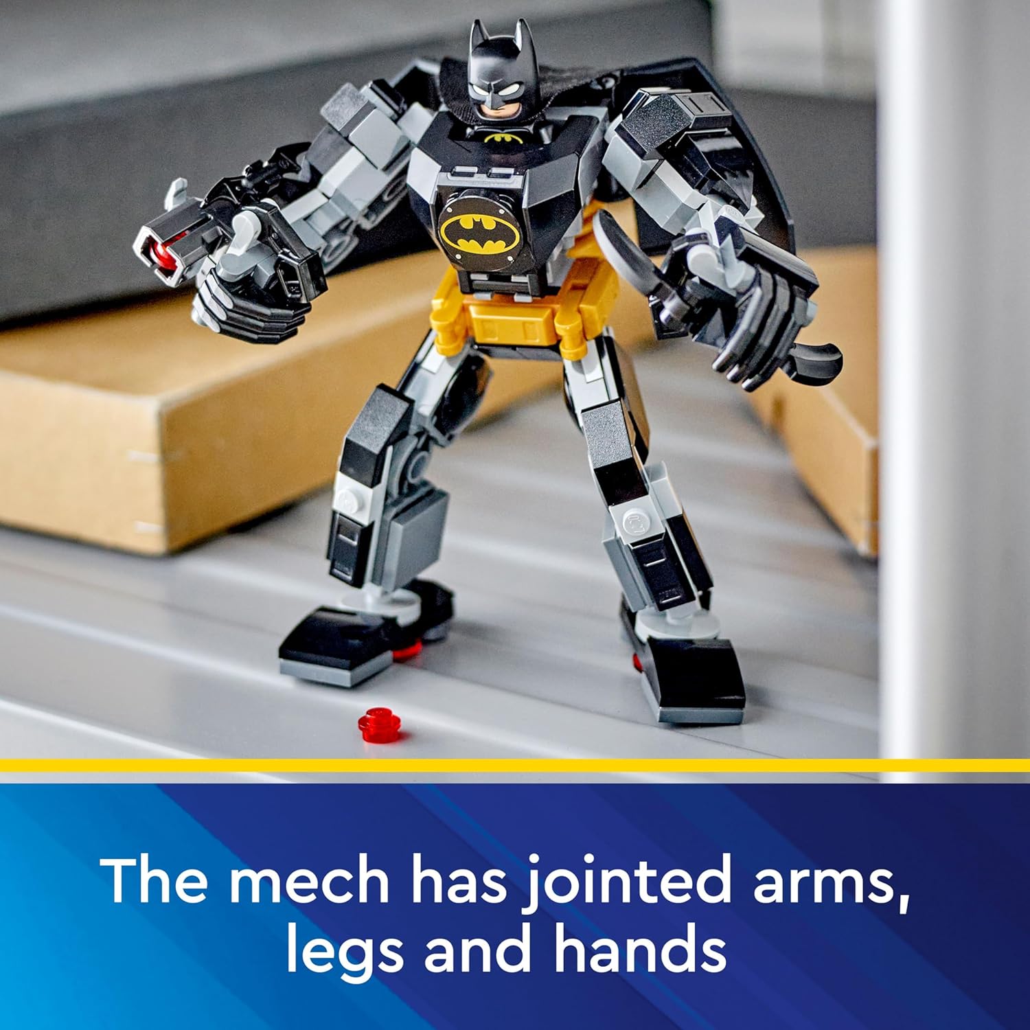 LEGO DC Batman: Batman Mech Armor Super-Hero Toy Set for Ages 6+