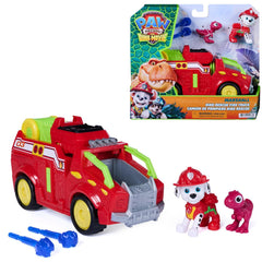 PAW Patrol The Dino Film Marshall's Dino Rescue Recycler Action Car Figure For Kids 3 Years and Above