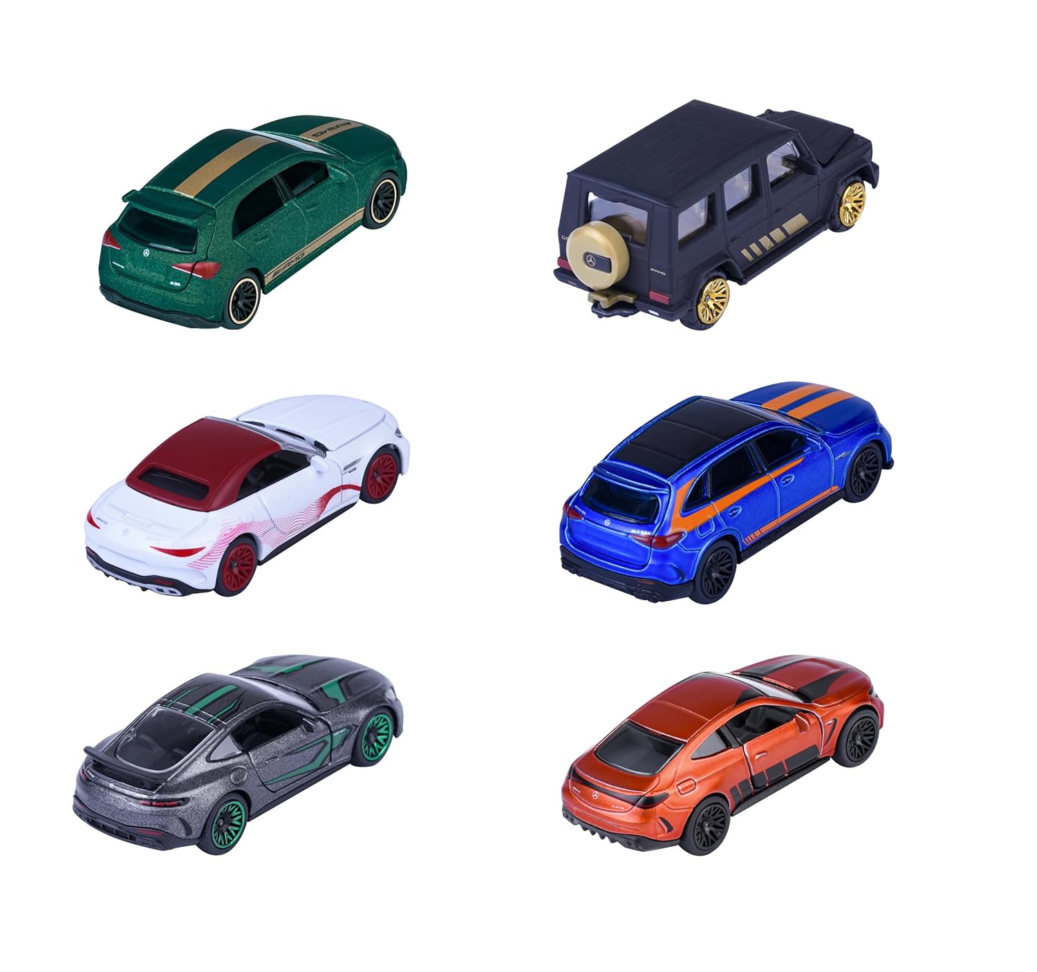 Majorette Auto Mercedes-AMG Deluxe - Metal Toy Car with Collection Box & Opening Parts for Kids & Collectors Styles & Design May Vary - Only 1 Model Included