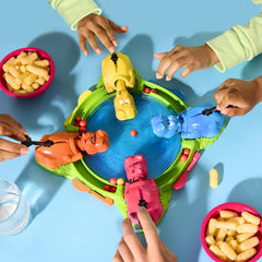 Hasbro Gaming Hungry Hippos Refresh 2 to 4 Players Board Game For Ages 4+