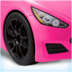 Barbie Convertible 2-Seater Pink Car with Rolling Wheels & Realistic Details Gift for Ages 3 Years and UP
