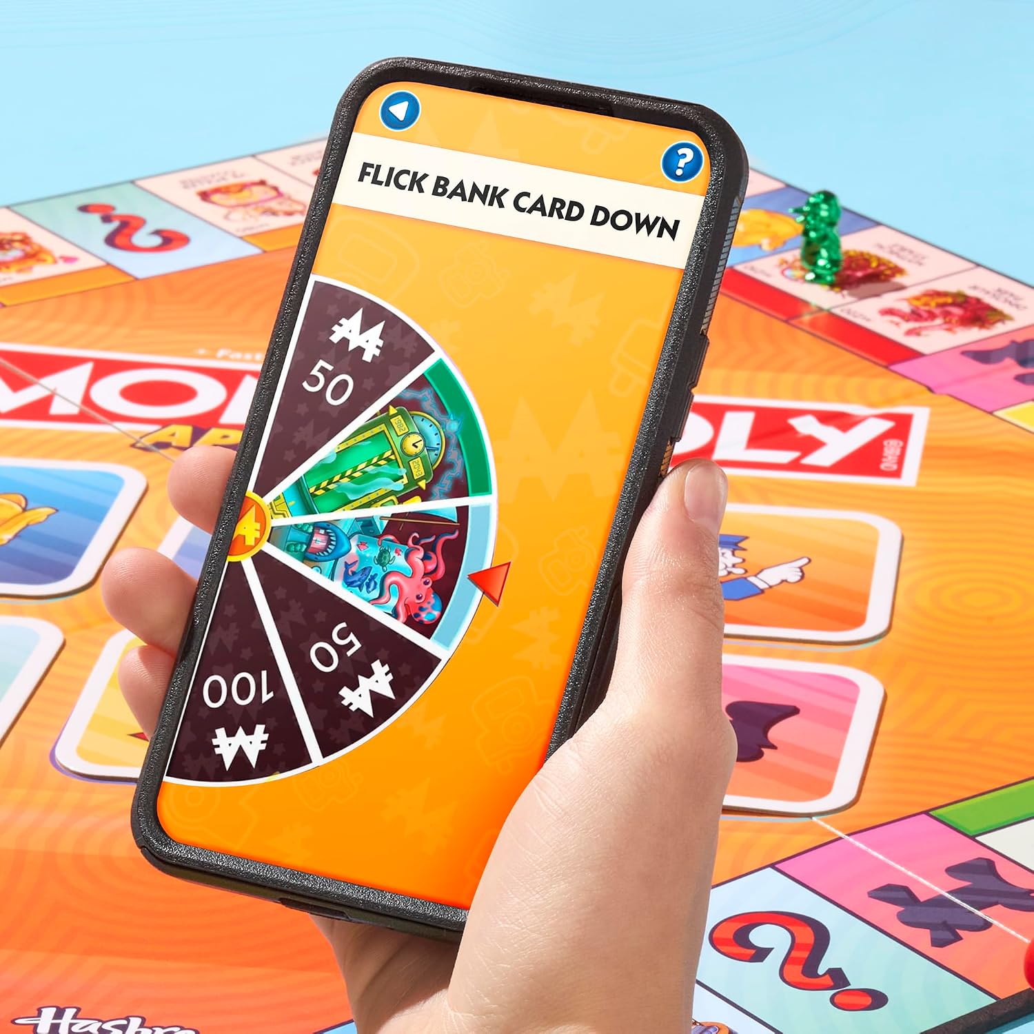 Monopoly App Banking Links to Smart Devices, 2-6 Player Family Board Game for Kids & Adults Ages 8+