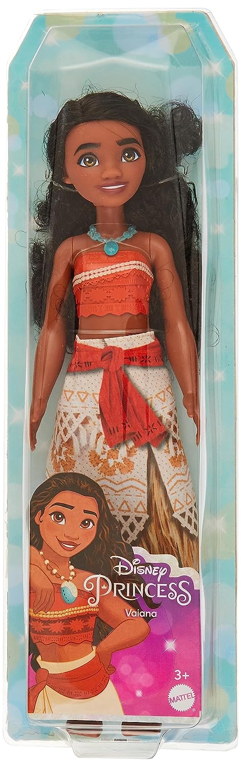 Disney Princess Posable Vaiana Fashion Doll With Clothing And Accessories Inspired By The Disney Movie For Kids Ages 3+