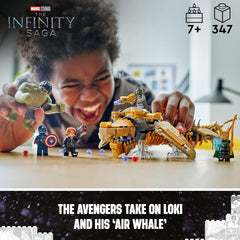 LEGO Marvel The Avengers vs. The Leviathan Building Kit For Ages 7+
