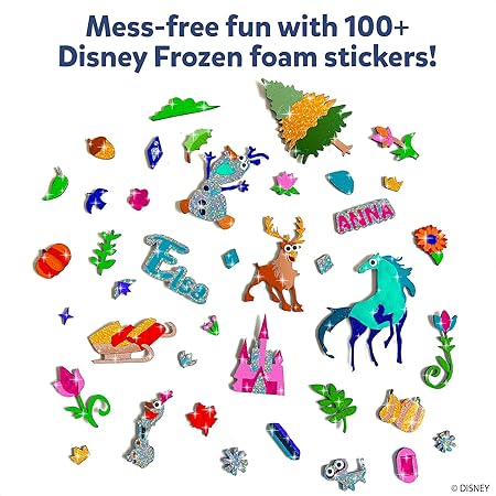 Skillmatics Art & Craft Activity - Foil Fun Disney Frozen, Mess-Free Art for Kids, Craft Kids