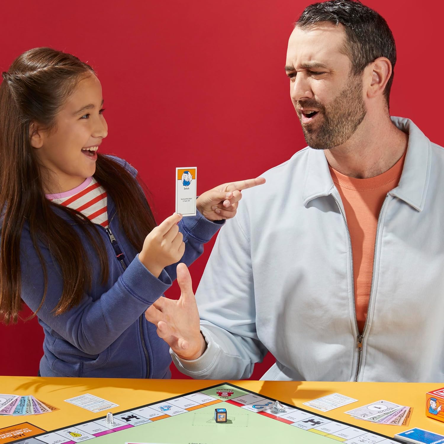 Monopoly Go to Jail Expansion | Add More Fun to Classic Monopoly Game and Play Faster For Kids Ages 8+