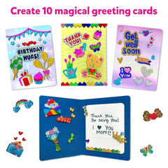 Skillmatics Foil Fun - A Magical Card Making Set Mess-Free Art Craft Kits for Kids Ages 4+