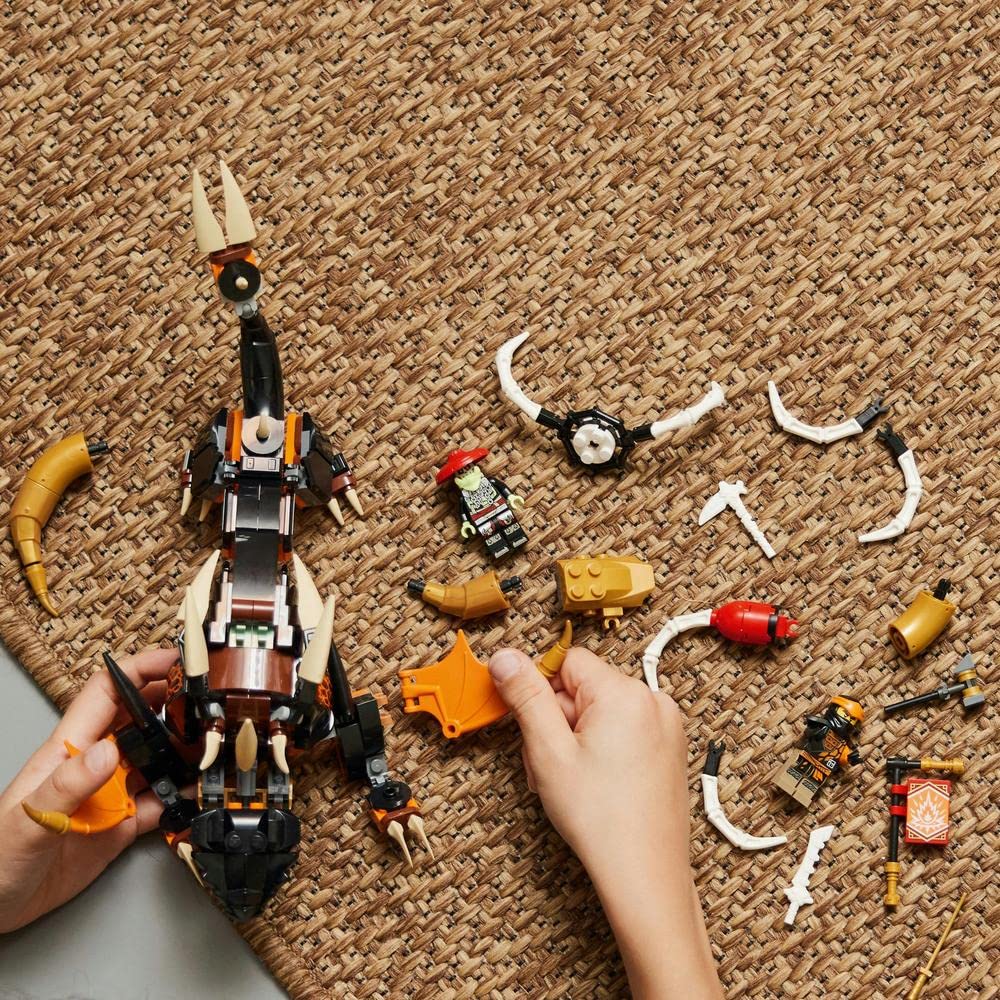 LEGO Ninjago NYA’s Water Dragon EVO Building Kit for Ages 6+