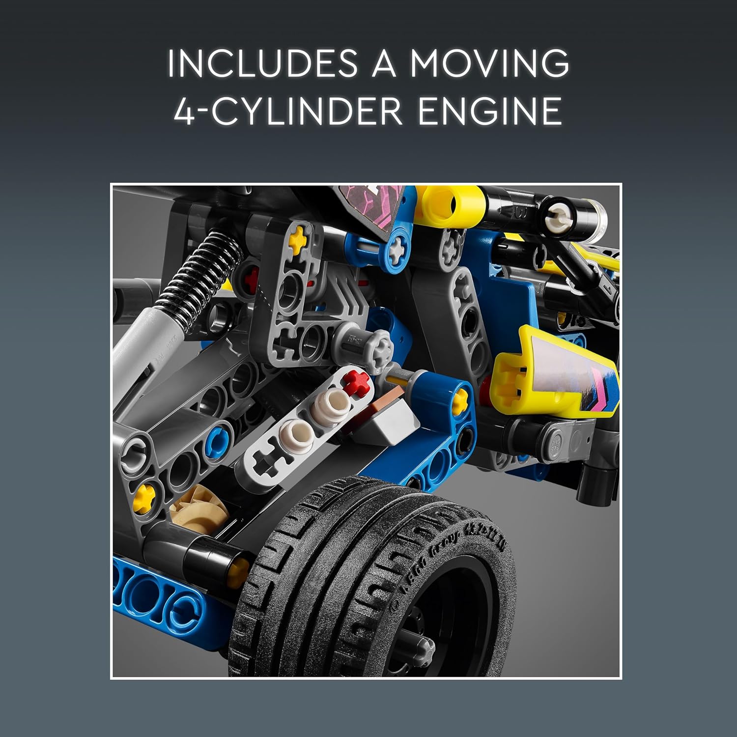 LEGO Technic Off-Road Race Buggy Car Building Kit for Ages 8+