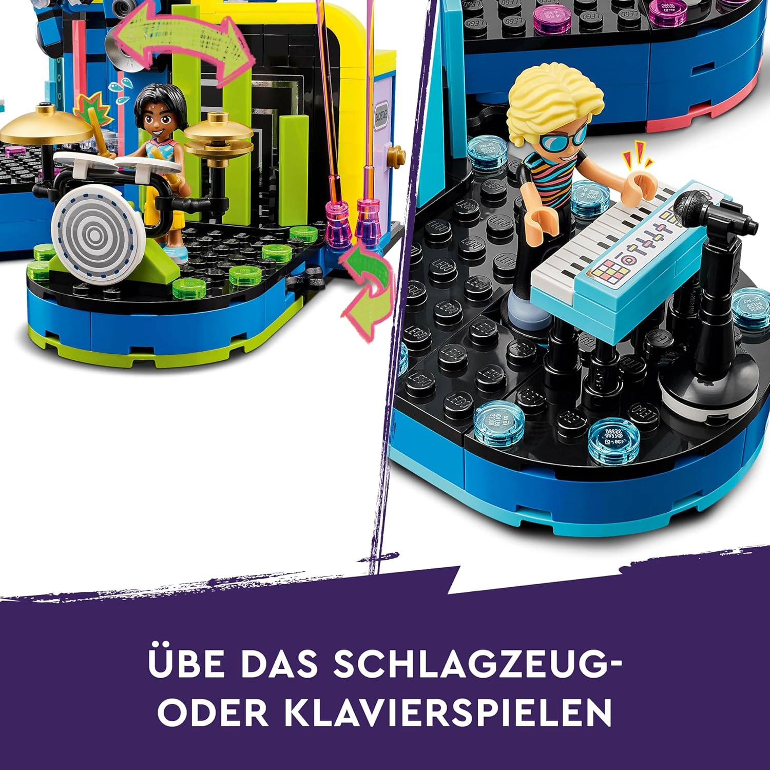 LEGO Friends Heartlake City Music Talent Show Building Kit For Ages 7+