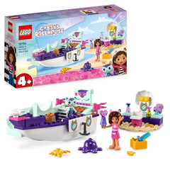 LEGO Dreamworks Gabby & Mercat’s Ship & Spa Building Kit for Ages 4+