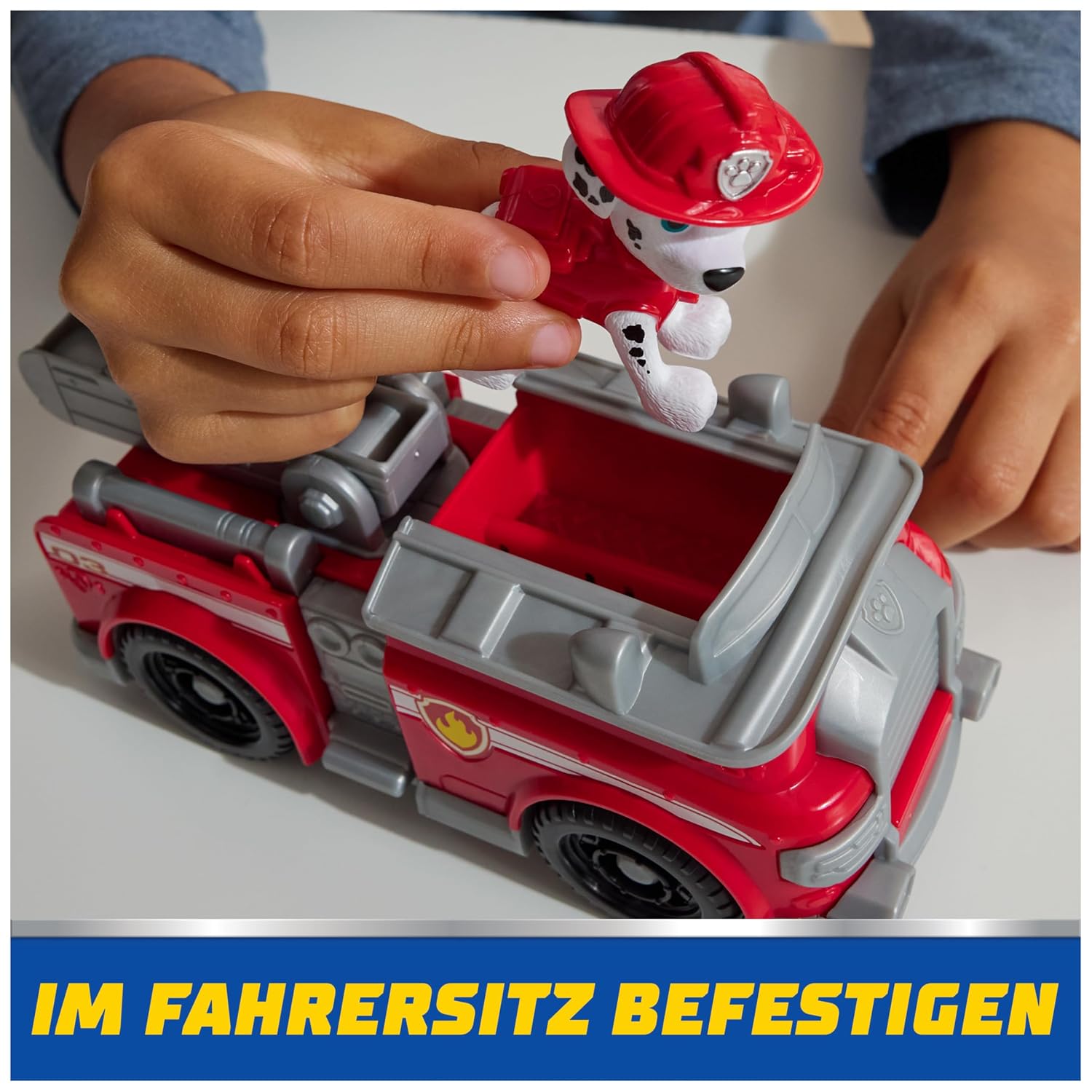 PAW Patrol - Marshall Figure with Fire Brigade Vehicle for Children Ages 3 Years & Up