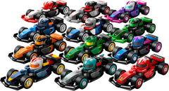 LEGO F1 Collectible Race Cars For Kids and Collectors,Design & Styles May Vary, Any 1 Model