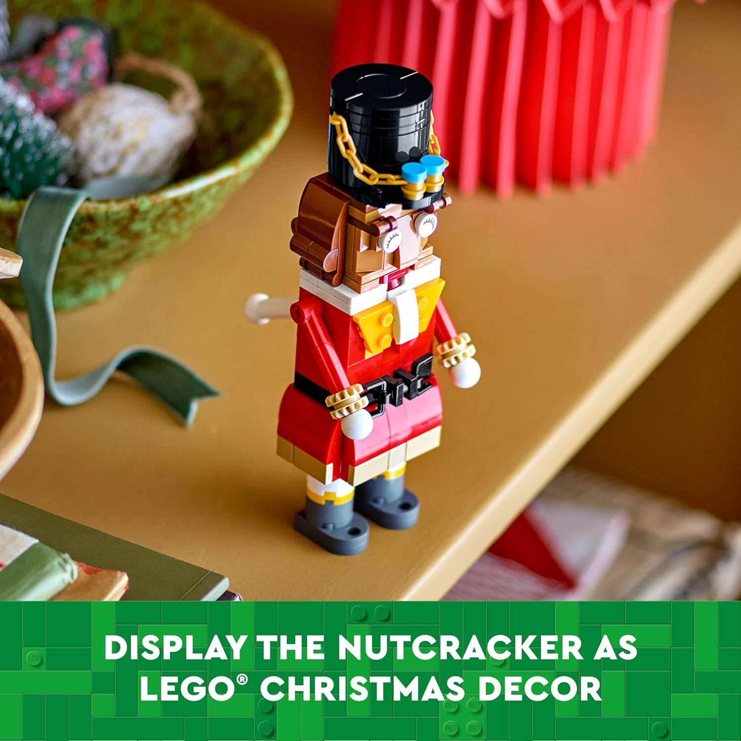 LEGO Nutcracker Figure Building Kit For Ages 8+