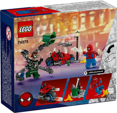 LEGO Marvel Motorcycle Chase Spider-Man vs. Doc Ock Building Kit for Ages 6+
