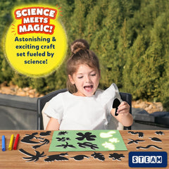 Skillmatics Magical Sun Art Out In Nature Mess-Free DIY STEM Craft Paper Art Kit For Kids Ages 4+