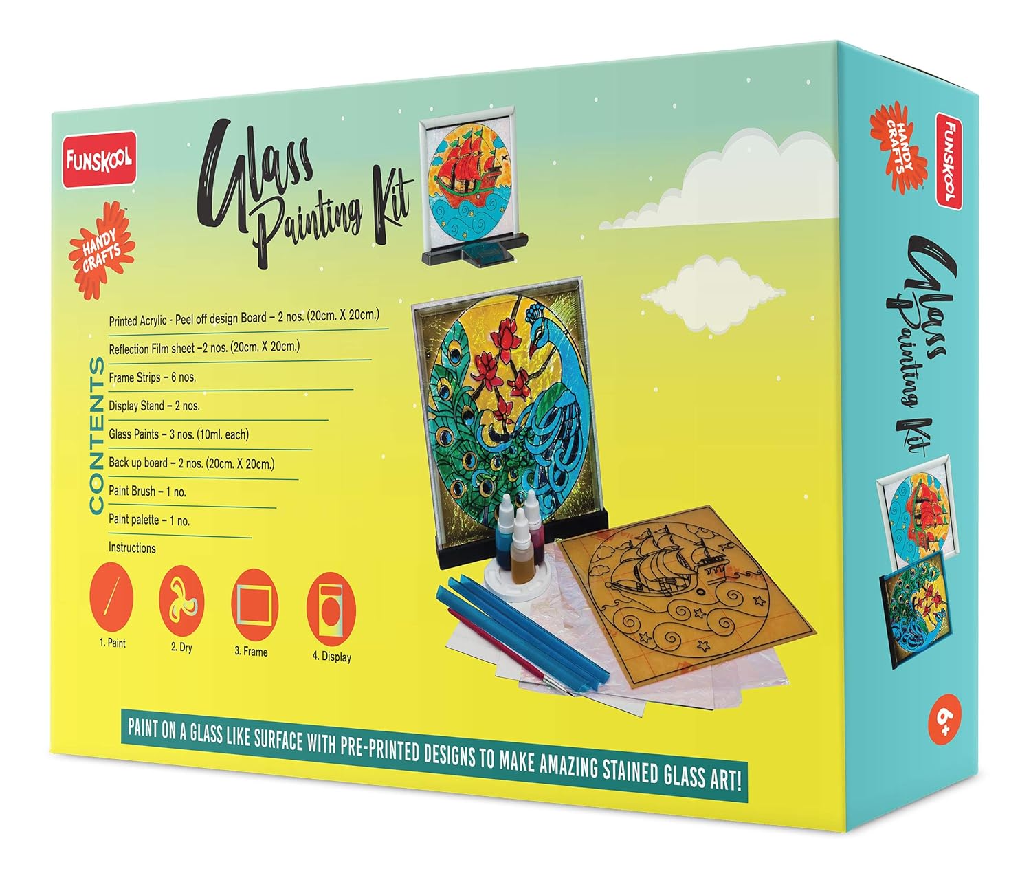Funskool Handycrafts Glass Painting