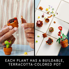 LEGO Icons Tiny Plants The Botanical Collection Set Building Kit for Adults Ages 18+