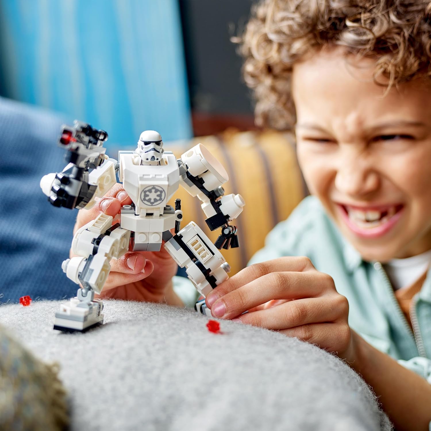 LEGO Star Wars Stormtrooper Mech Building Kit for Ages 6+