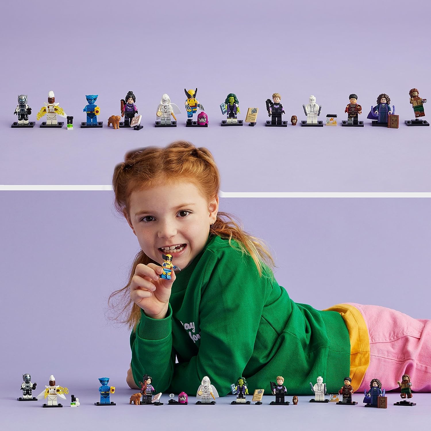 LEGO Marvel Series Mini Figures Building Kit for Ages 5+