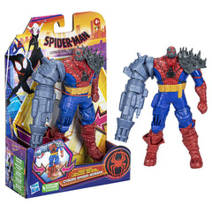 Marvel Spider-Man: Across The Spider-Verse Cyborg Spider-Woman Toy 6-Inch-Scale Action Figure for Kids Ages 4 Years and Up