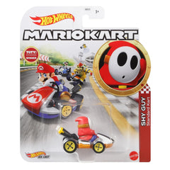 Hot Wheels Circuit Special Mariokart Series Shy Guy 1:64 Scale Diecast Vehicle for KIds & Collectors