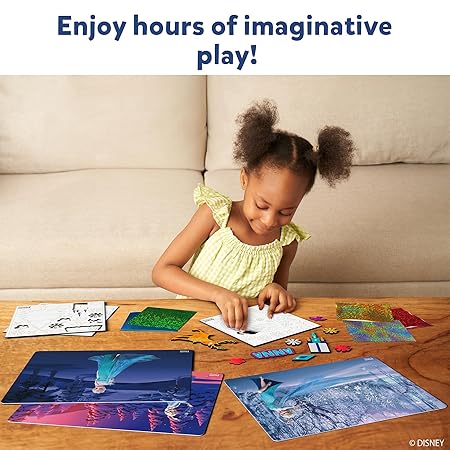 Skillmatics Art & Craft Activity - Foil Fun Disney Frozen, Mess-Free Art for Kids, Craft Kids
