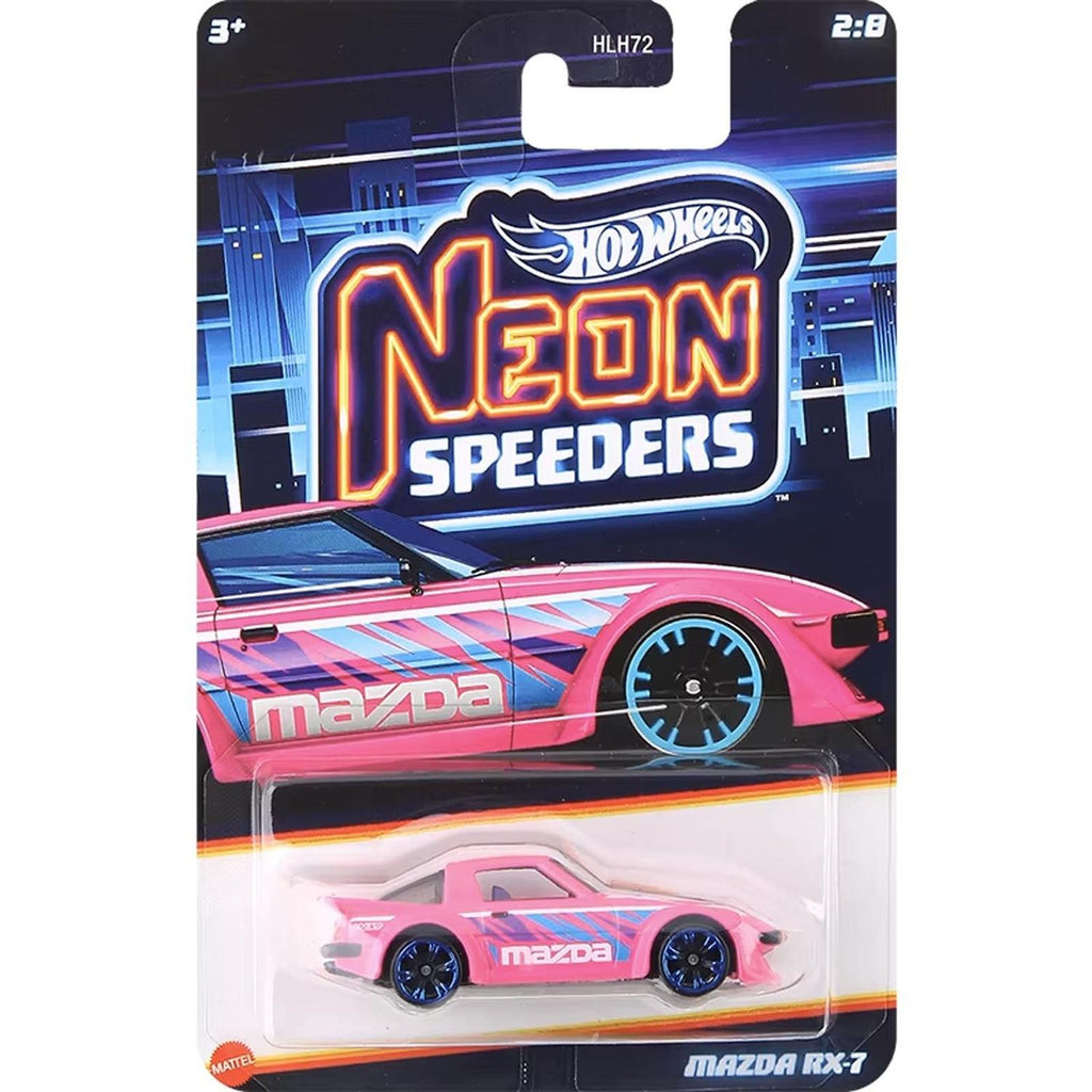 Buy Hot Wheels Neon Speeder 2025 Edition 1:64 Scale Mazda RX 7 Die