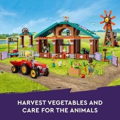 LEGO Friends Farm Animal Sanctuary Building Kit For Ages 6+
