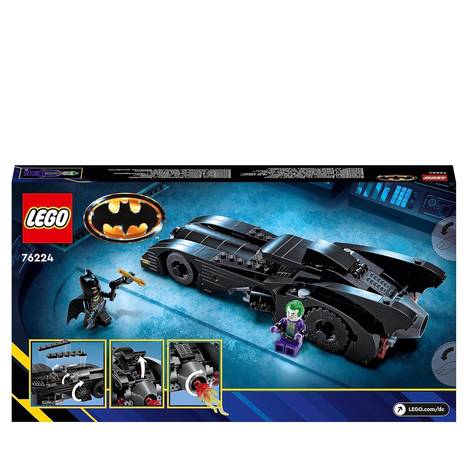 LEGO DC Batmobile Batman vs. The Joker Chase Building Kit for Ages 8+
