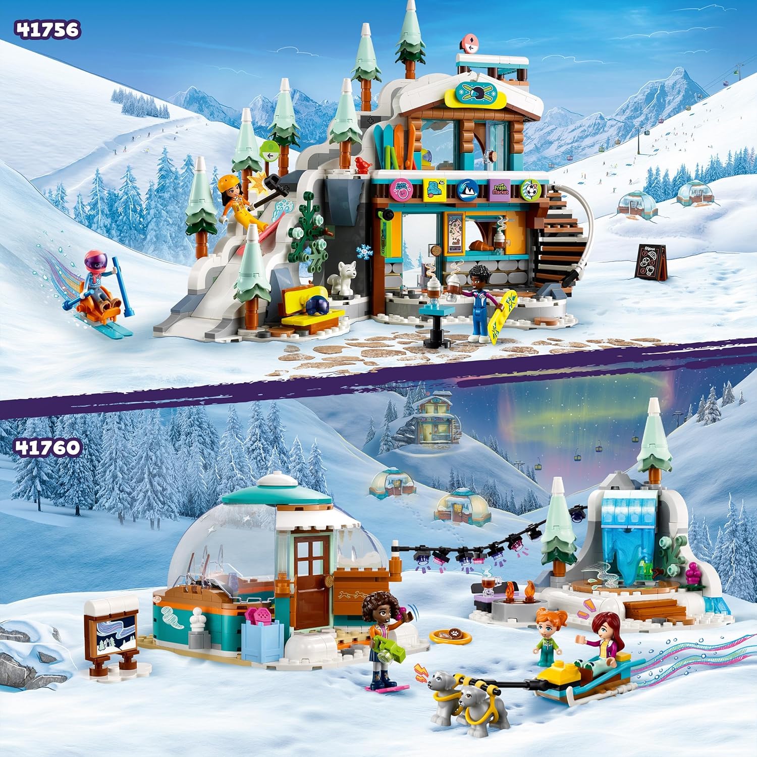 LEGO Friends Igloo Holiday Adventure Building Kit For Ages 8+