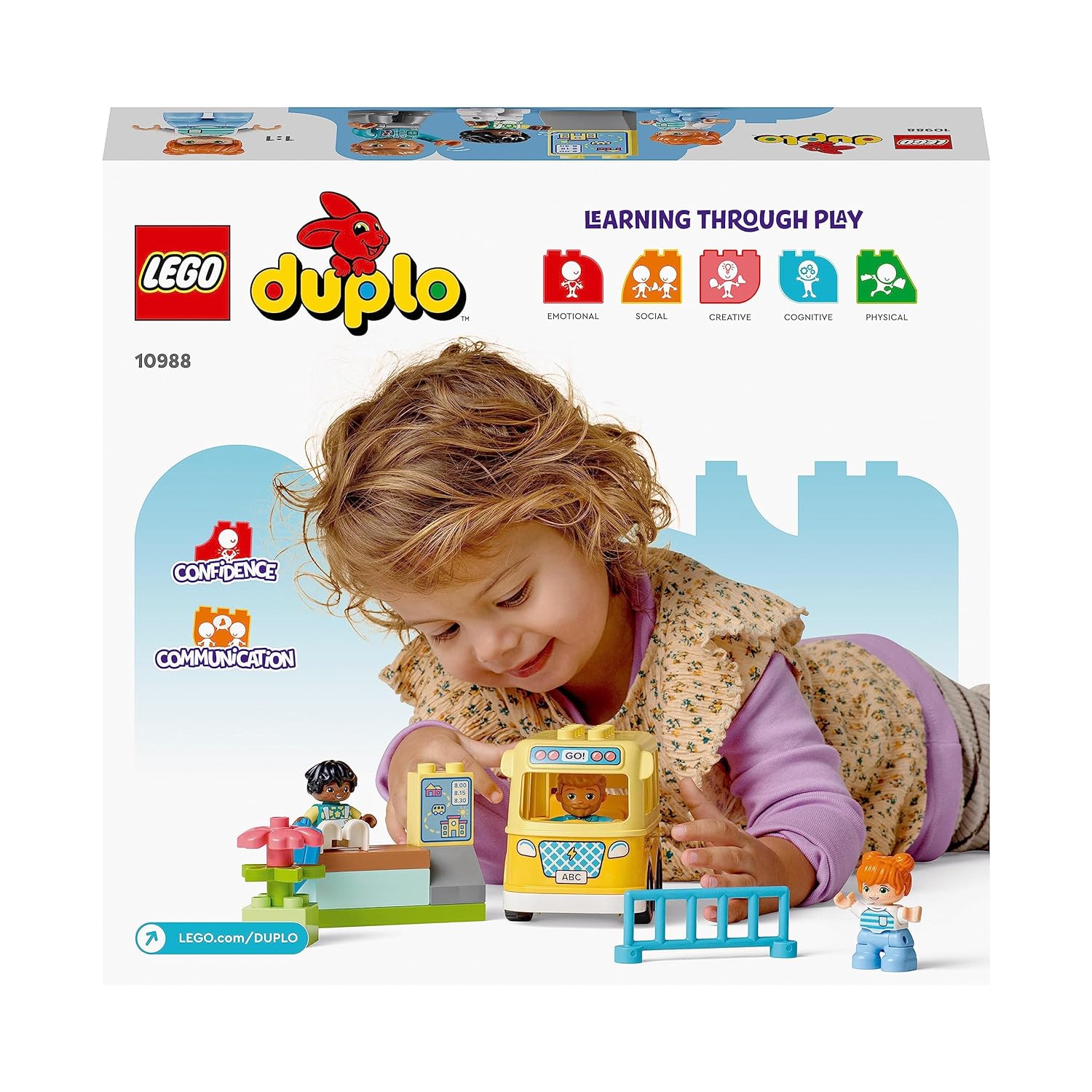 LEGO DUPLO Town The Bus Ride Building Kit for Ages 2+